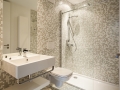 Interior new house, view modern bathroom