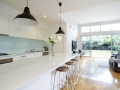 Contemporary kitchen living room
